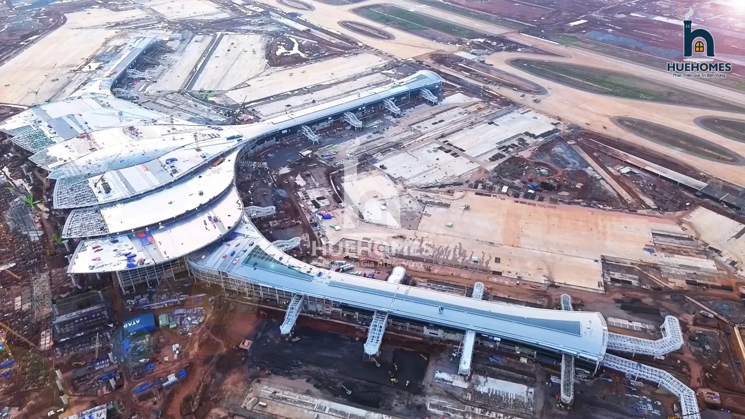 Cập Nhật Tiến Độ Thi Công Sân Bay Long Thành tháng 9/2025