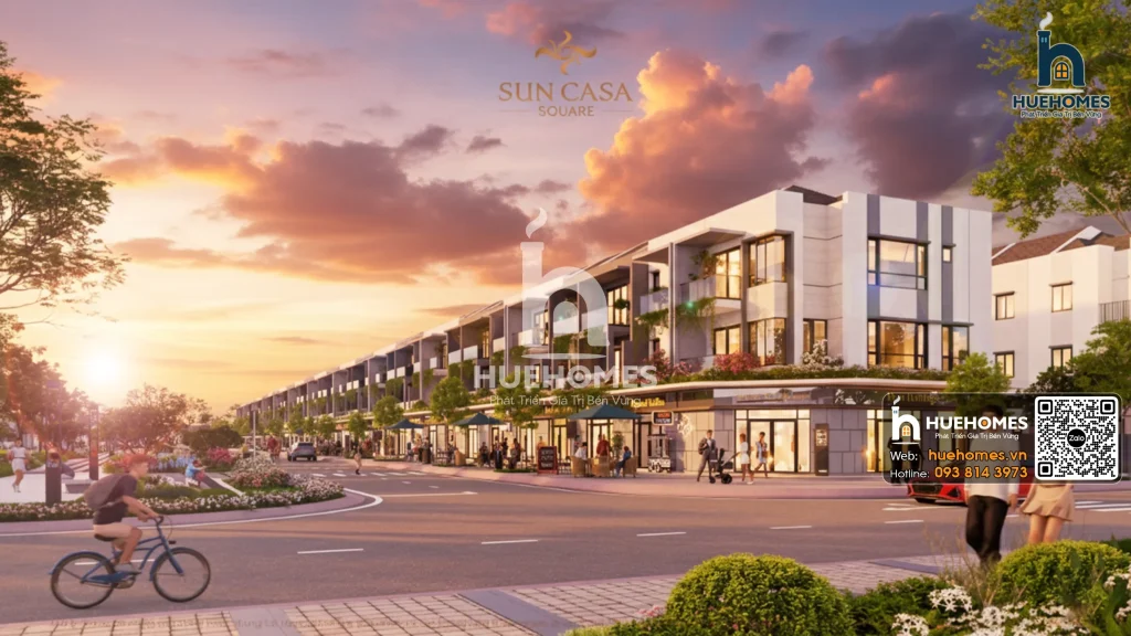 Vẻ đẹp gây thương nhớ mẫu nhà Premium House của dự án Suncasa Square Vsip2