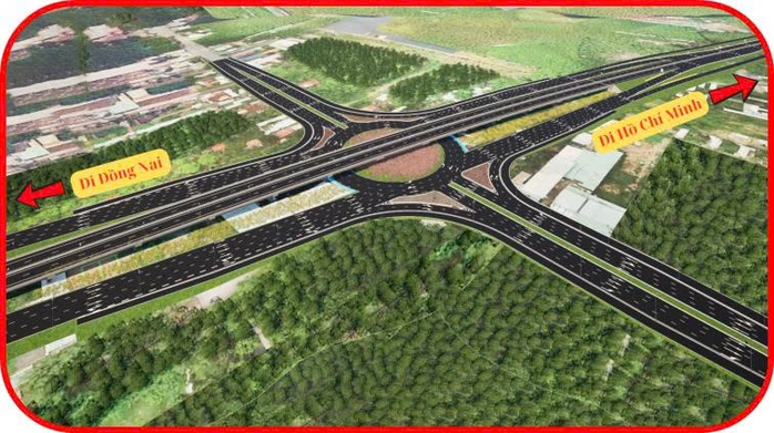 Phối cảnh hướng tuyến đường Vành đai 4 - TP HCM