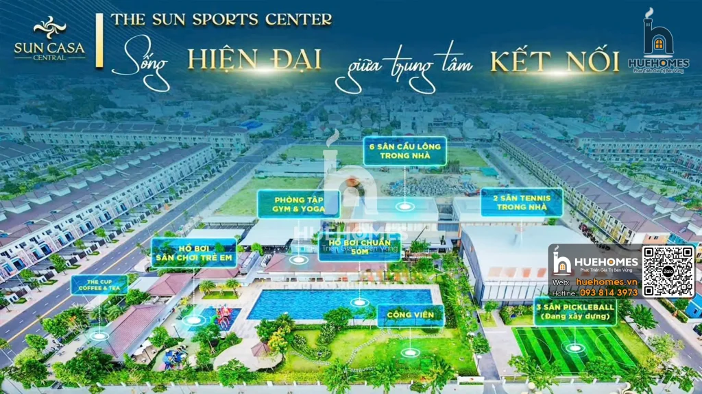 The Sun Sports Center – Biểu Tượng Sống Năng Động Tại Sun Casa Central